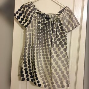 Silky Dotted BR top
