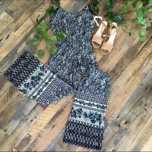 Floral jumpsuit