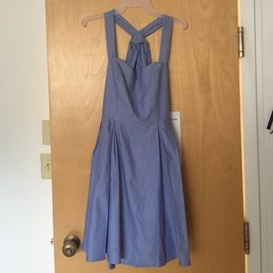 Lauren James Royal Oxford Dress Medium