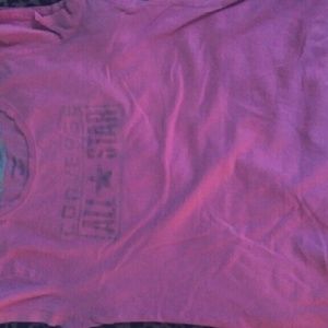 Coverse All Star Pink Shirt