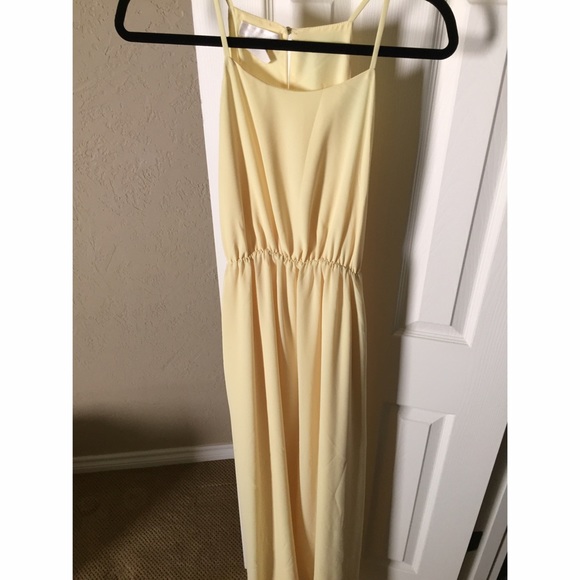 MM Couture chiffon maxi dress