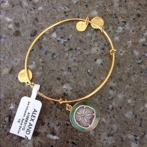 Alex and Ani sand dollar bracelet-NWT