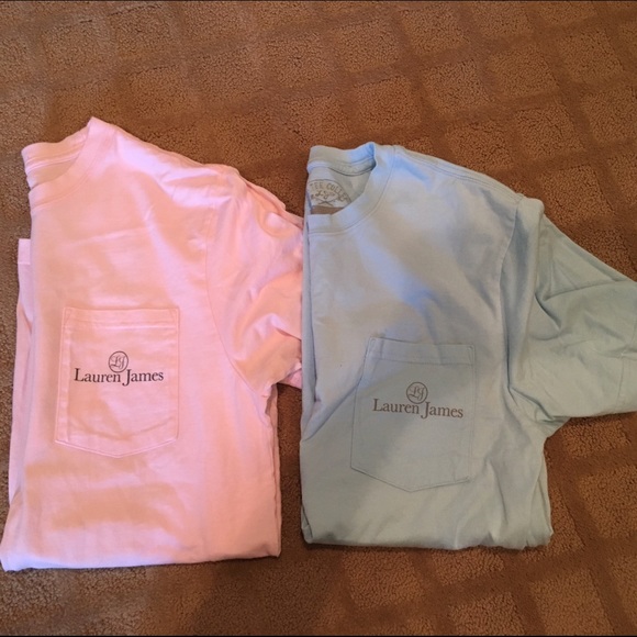 2 Lauren James shirts- new without tags