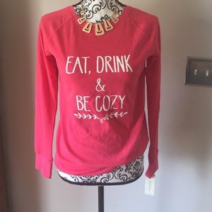 Sonoma Thermal Long Sleeve -Eat, Drink & Be Cozy-