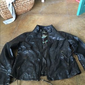 Leather jacket