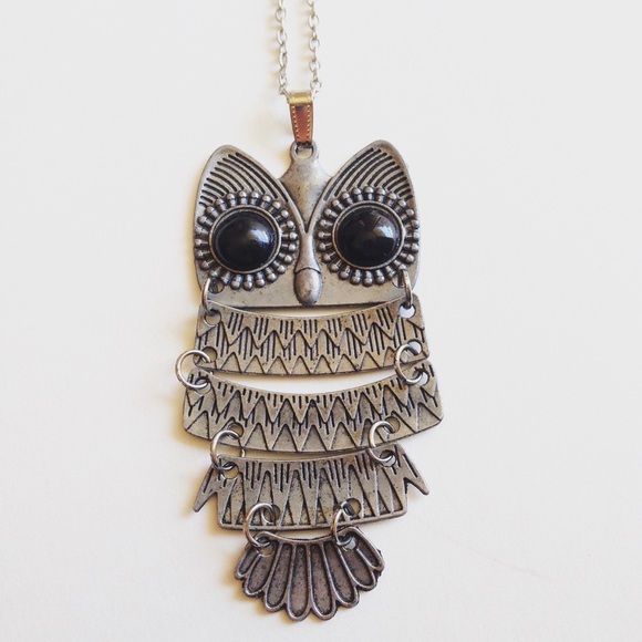 Statement Owl Necklace! - Picture 1 of 2