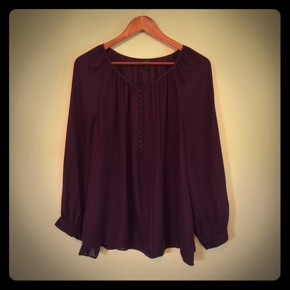 J. Crew Silk Blouse Size 14