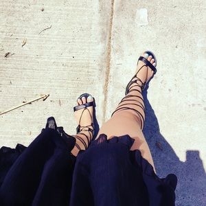 Limited Edition Laced/ Flat Gladiator Sandals