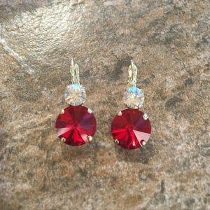 Swavorski crystal earrings