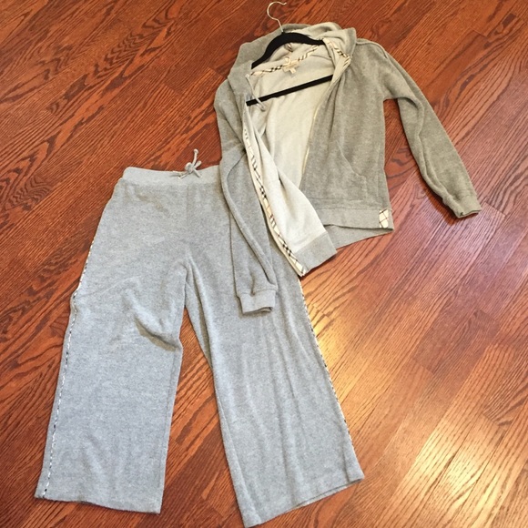 burberry jogging suit