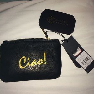 Hayden Harnett black Bardot pouch