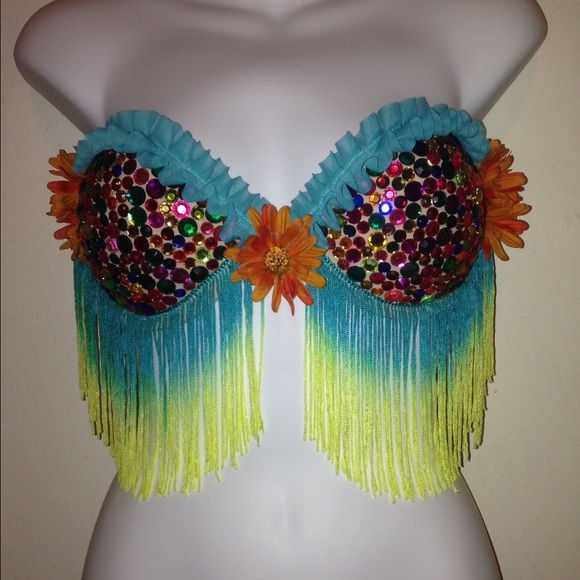 Rave, festival, or Halloween top!