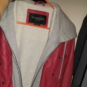 Womens leather jacket