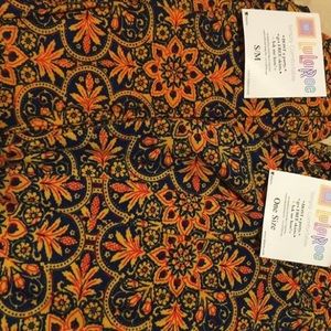 LuLaRoe Mommy and Me Fall Leggings OS and  S/M