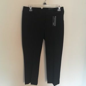 Black cropped pants