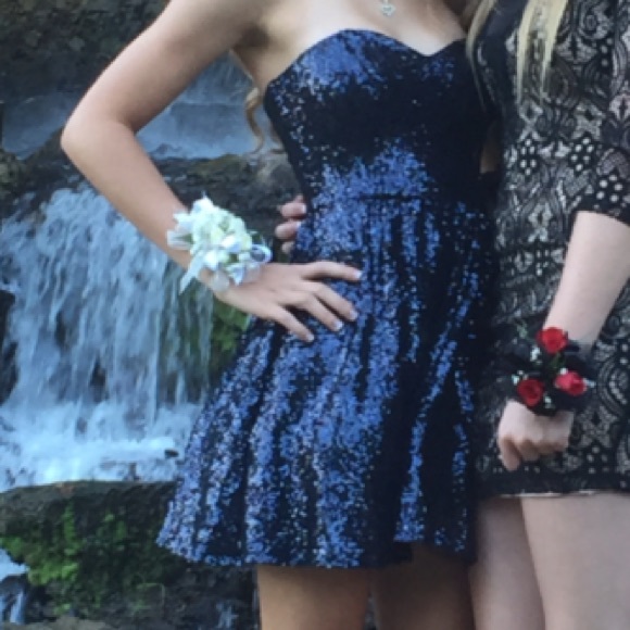 Strapless homecoming dress! - Picture 1 of 3