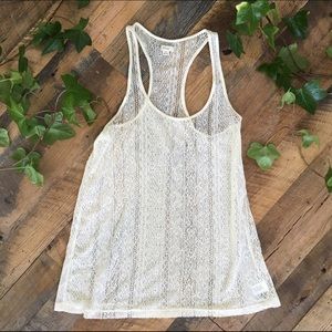 Lace tank