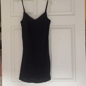 J. Crew Black Silk Slip