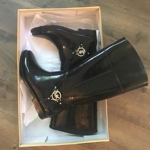 Michael Kors tall rain boots