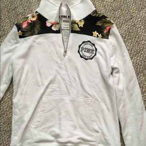 VIctoria's Secret PINK half zip sweatshirt