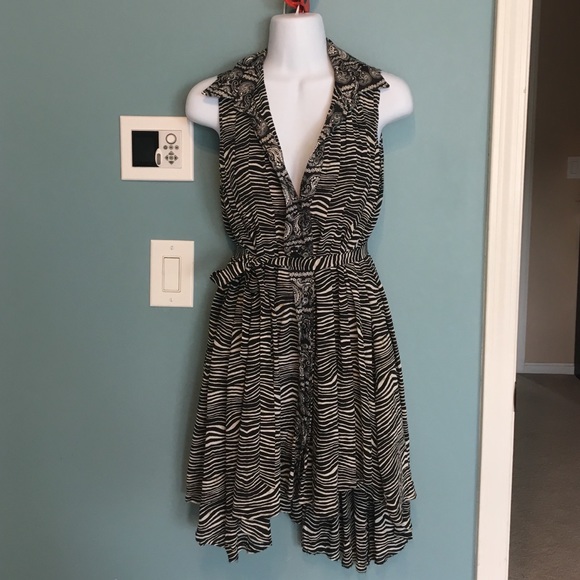 Authentic Pierre Balmain silk shirt dress