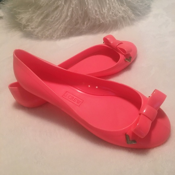 J. Crew Rainy Days Bow Ballet Flats