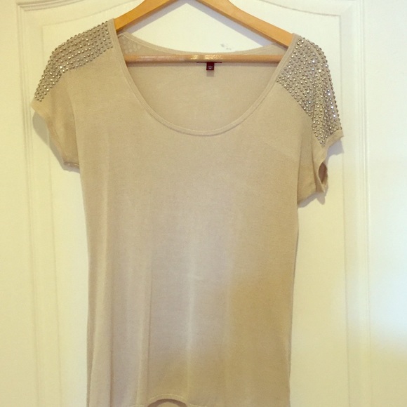 Express Knit Rhinestone Top