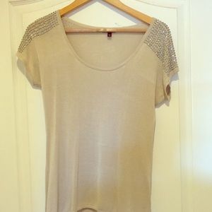 Express Knit Rhinestone Top