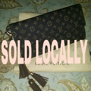 LOUIS VUITTON Mini Lin Sarah Monogram Wallet