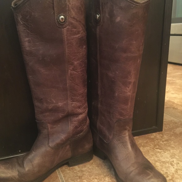 Melissa brown Frye boots