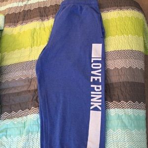 Pink VS jogger capris M