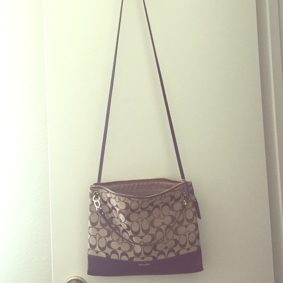 Coach over the shoulder purse