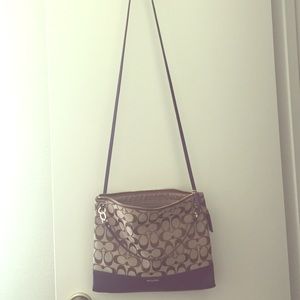 Coach over the shoulder purse