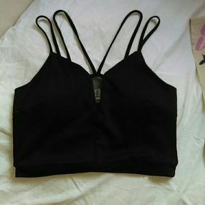 Black Crop Top