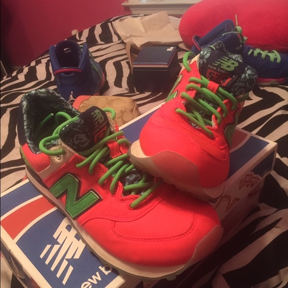 Floral New Balances