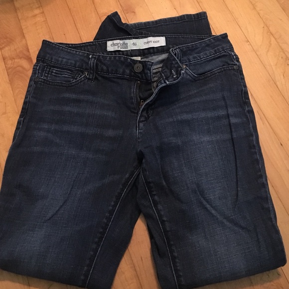 CHARLOTTE RUSSE CURVY BOOT JEANS