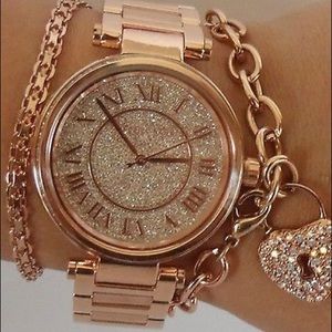 Michael Kors Rose Gold Watch!