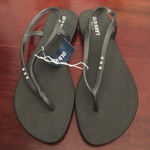 Black old navy sandals
