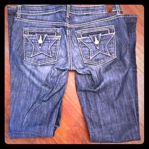 Peoples liberation boot cut jeans size 27