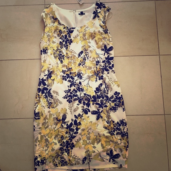 Tags on! Ann Taylor floral dress
