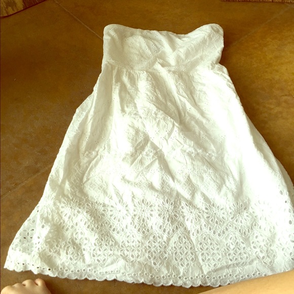 Strapless sun dress