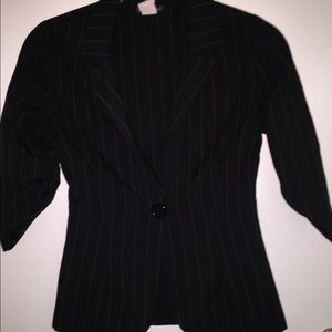 Pinstripe blazer