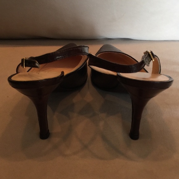 Cole Haan Chantel sling eelskin-NWB-size 7.5B - Picture 3 of 10