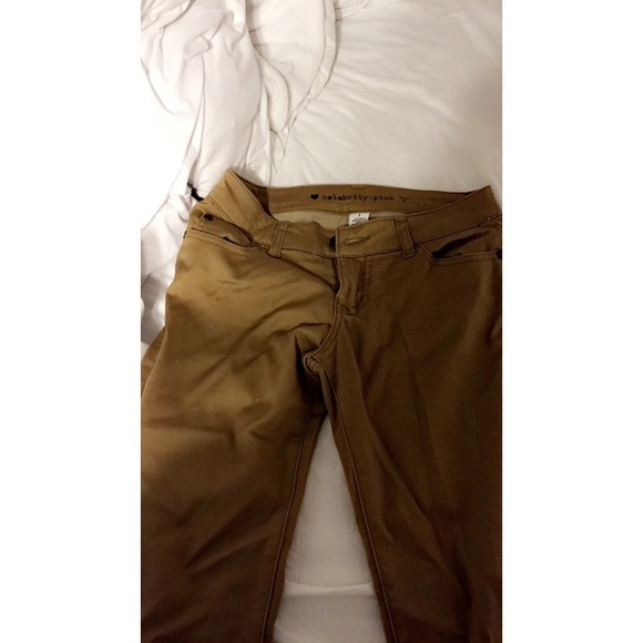Macy's cream jeggings!