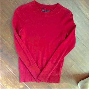 Gap 100% Cashmere red sweater