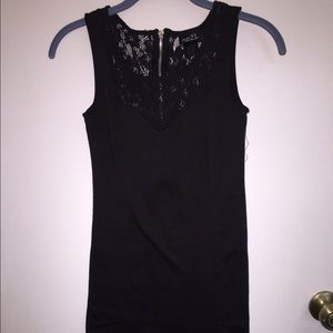 Lace detail LBD
