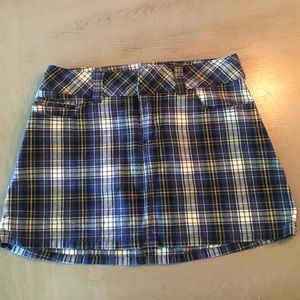 Abercrombie & Fitch Plaid Skirt Size 00