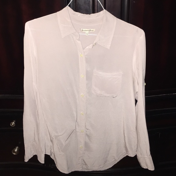 Silk blouse from Madewell