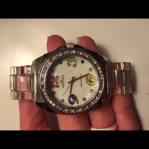 Anne Klein Watch (rainbow/clear)