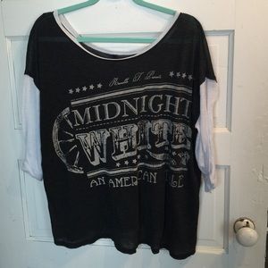 Free People Graphic Raglan
